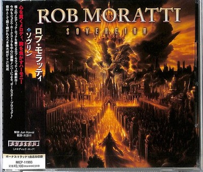ROB MORATTI SOVEREIGN WITH BONUS TRACK  2025 JAPAN CD jp