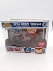 Funko Pop!	Marvel Collector Corp Exclusive 2 Pack Captain America & Iron Man