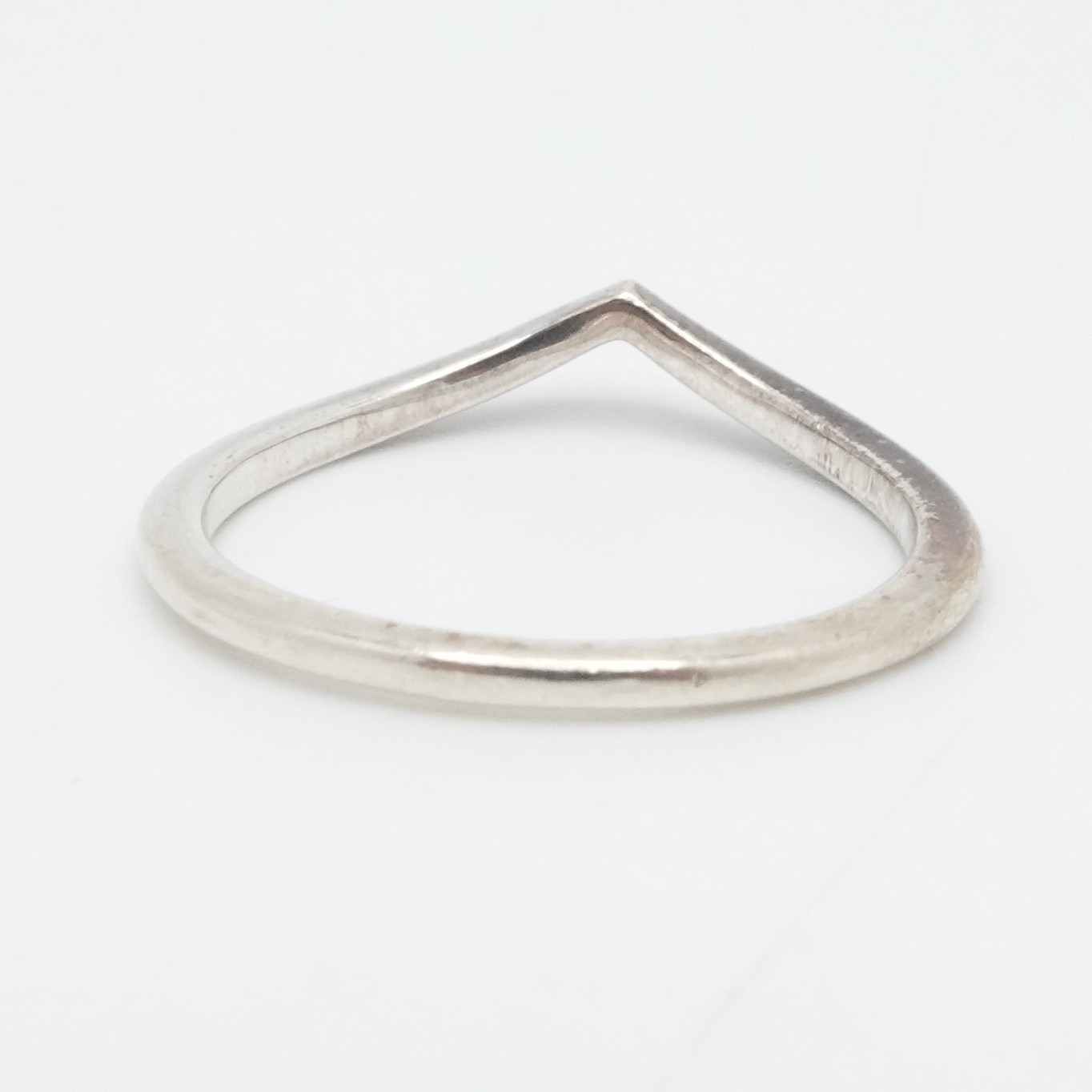 Pandora Sterling Silver Wishbone Stackable 1.5mm … - image 3