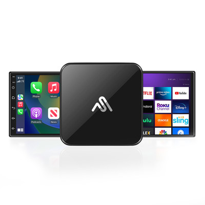 AutoSky Wireless HDMI Adapter für CarPlay & Android Auto Video-/Audio-Streaming