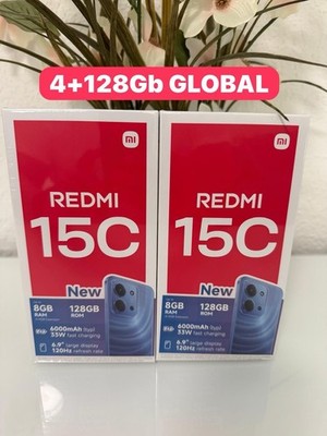 Xiaomi Redmi 15C 128GB 4GB RAM GSM Unlocked International Version (New)