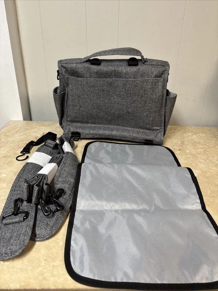 JU-JU-BE CLASSIC CONVERTIBLE BACKPACK GRAPHITE BFF NEW With Tags - Изображение 2 из 4