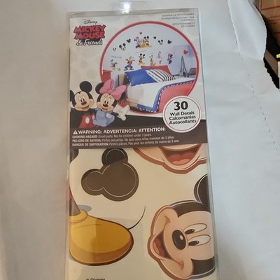 Disney Mickey Mouse & Friends Peel & Stick Wall Decals 30 Removable RMK1507SCS