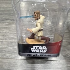 Star Wars Obi-Wan Kenobi Action Figure w/ Lightsaber Plastic Age 6