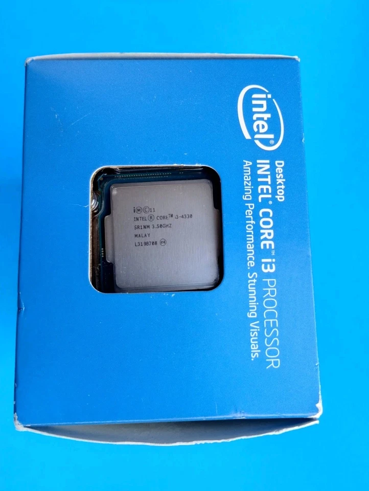 New Intel Core i3-4330 3.50GHz 4MB LGA1150 Dual Core  Processor,  Sealed - Image 3 of 4