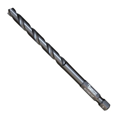 1 x 6 mm - HSS Schlagbohrer mit Schnellwechsel-Sechskantschaft (Bulk)