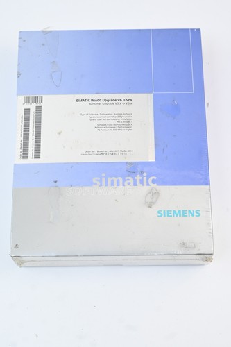 Siemens Simatic WinCC aggiornamento V6.0 SP4 6AV6381-1AA06-0EX4 / 6AV6 381-1AA06-0EX4 - Foto 1 di 2