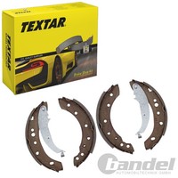 Textar BREMSBACKEN-SATZ Hinterachse Passend FüR Peugeot 206 206+ SW