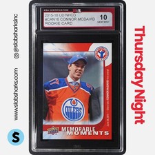 2016 NATIONAL HOCKEY CARD DAY CANADA #CAN16 CONNOR MCDAVID ROOKIE RC KSA 10