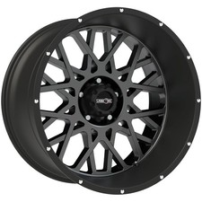Vision 412 Rocker 20x12 5x5.5 -51mm Gunmetal Wheel Rim 20 Inch
