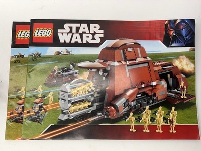 LEGO Star Wars Trade Federation MTT 7662, w/ Instructions Minifigs