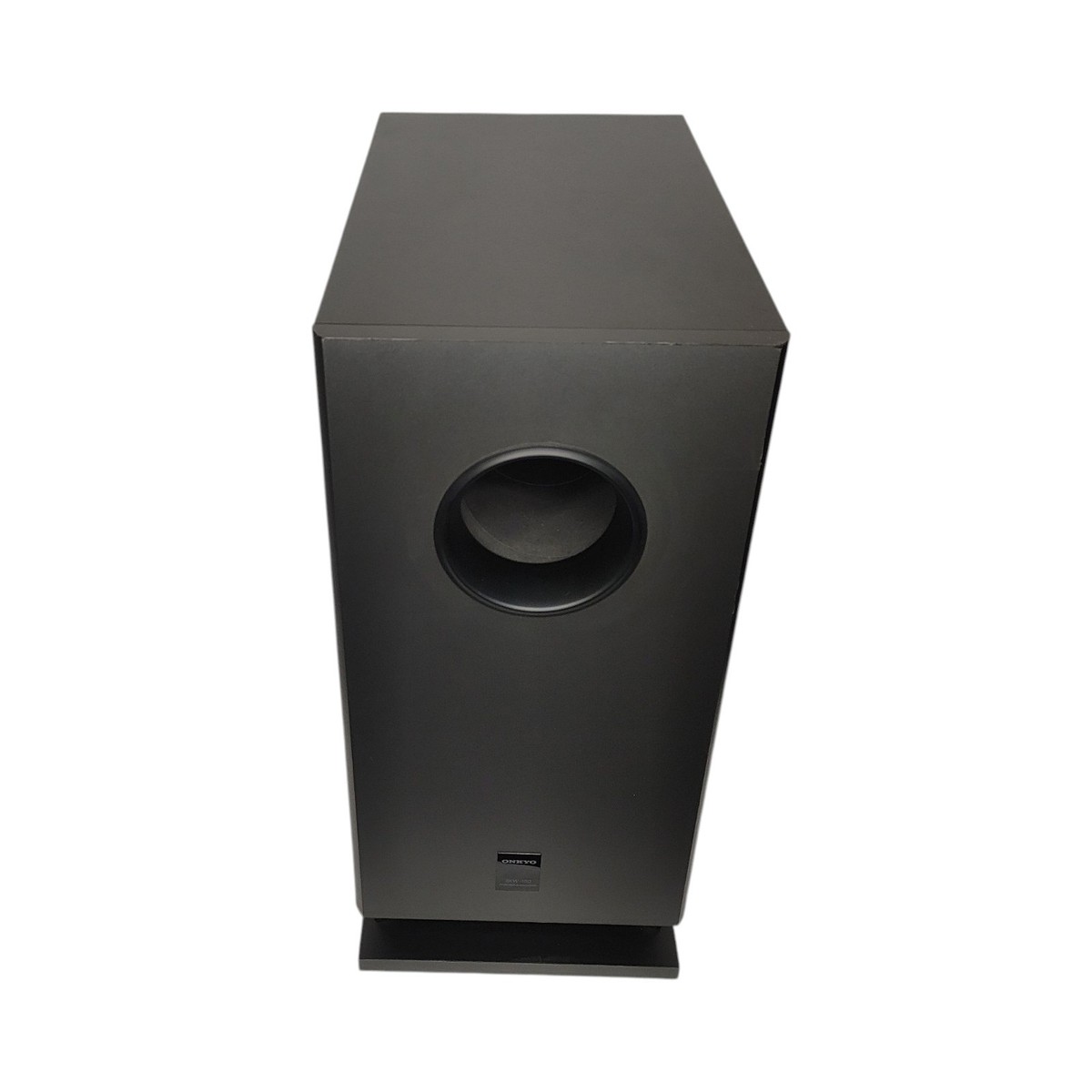 Onkyo SKW-150 Powered 75W Gray Subwoofer Tested Sounds Great!