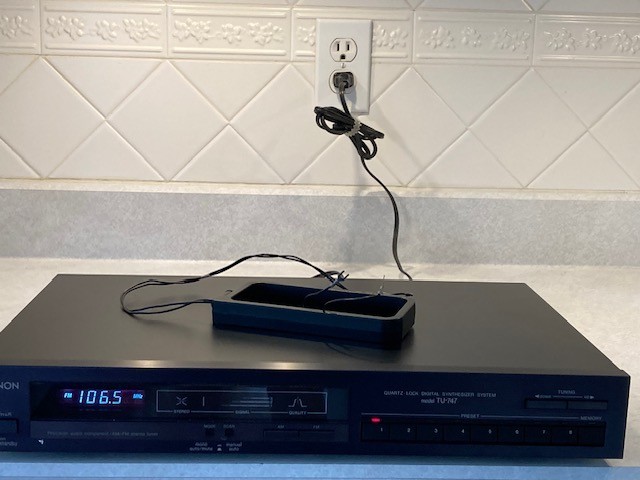 Denon TU-747 vintage audio equipment - eBay listing photo 1
