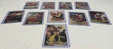 Vintage Coca-Cola Santa Claus Trading Cards Complete 10-Card Set - Art