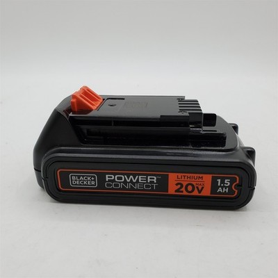 BLACK+DECKER 20V MAX Battery, 1.5Ah Lithium Ion Battery, Extended Runtime LBXR20