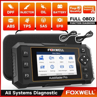 FOXWELL NT624 ELite OBD2 Scanner Automotive Diagnostic Tool All System ABS Oil