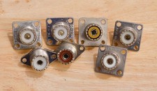 QTY 7: SO-239 UHF CONNECTORS SO-R-D1 