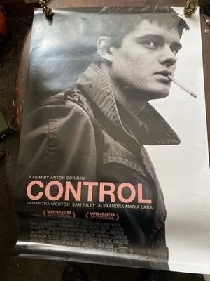 CONTROL JOY DIVISION, IAN CURTIS, Original British Film Poster 72x106 Cm ExCond - Image 1 of 4