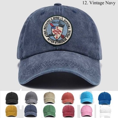Customized Embroidered Hat Usn Uss Richard E Bird Ddg-23, Trucker Hat, Gift Idea