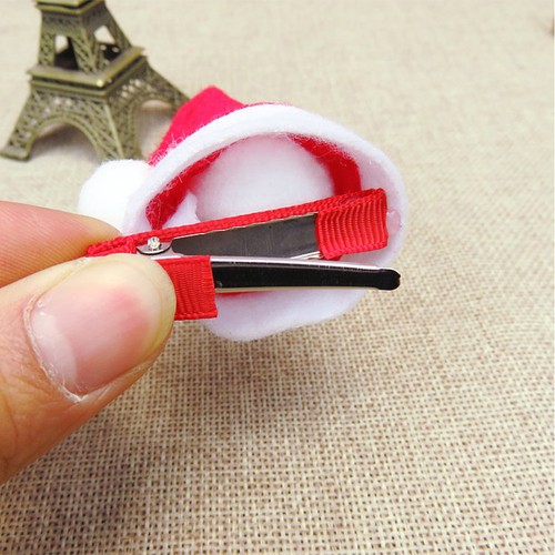 2 Paar Urlaubszubehör Kleinkind Haarspangen Kind Weihnachten Haarnadel - Bild 2 von 11