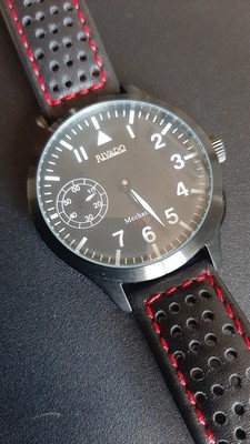 Rivado/Karstadt,Piloten-Fliegeruhr,B-Uhr Typ A, ETA 6497 Clone Seagull St36 TOP