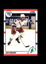 Jan Erixon 1990-91 Score American Hockey #272 New York Rangers