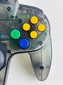 Nintendo 64 Console, Clear Black, Nintendo 64DD, with Box