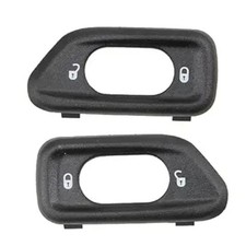 1Pair Door Lock Switch Bezel Fit for Wrangler JK Model, for 2011 2012 2013 2014