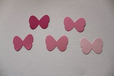 20 Stampin Up die cut punches butterfly mixed pink colors