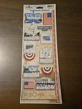 Paper House WASHINGTON DC Scrapbooking Stickers White House We The People