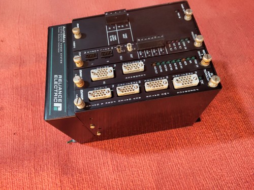 P:T62,64 Reliance Electric DC Power 4 Slot Rack w/ Cards Power Supply Processor - Picture 5 of 9