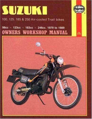 Owners' Workshop Manual Ser.: Suzuki 100, 125, 185 and 250 Air-Cooled