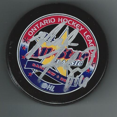 Nick Foligno Signed 2007 OHL All Star Game Official Puck Columbus Blue Jackets - Picture 1 of 1