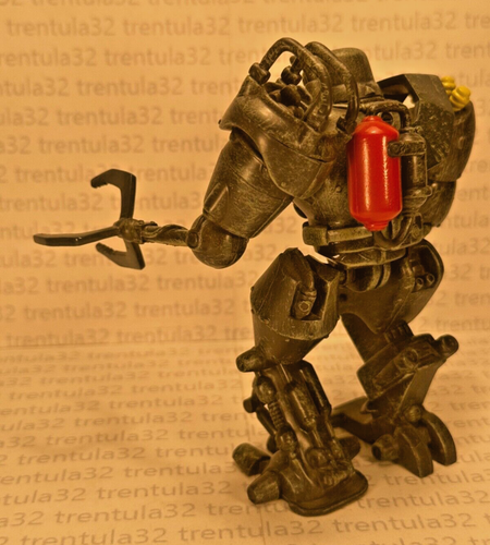 Trendmasters Cubix Robots for Everyone 4.5" KOLOSSAL ROBO THUG Bot Action Figure - Picture 5 of 15