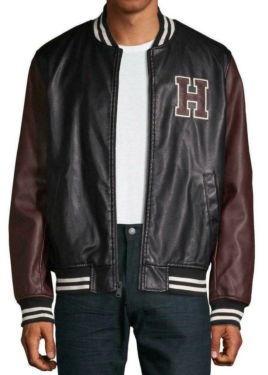 maroon letterman jacket