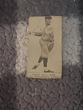1922 e-121 fred cy williams  poor/fair
