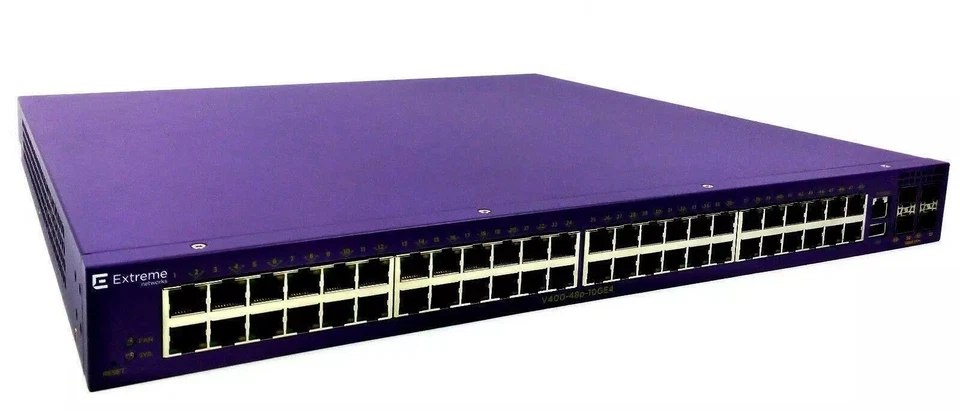 Extreme Networks 18104 Ethernet Switch 48 Ports PoE+ Gigabit V400-48P-10GE4 - Image 4 of 4