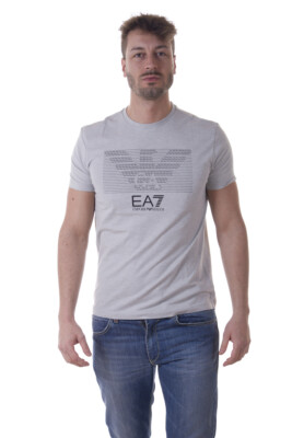 Emporio Armani EA7 T-Shirt Sweatshirt Man Grey 8NPT01PJ30Z 3904 Sz L MAKE OFFER