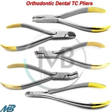 Orthodontic Bracket Removing Wire Bending Holding Cutters TC Pliers Dental Tools