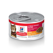 Light Liver & Chicken Wet Cat Food, 2.9Oz Can 24Pk 13.36 per gallon