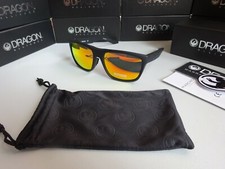 Dragon Aerial Matte Black Orange Ion Sunglasses NIB 2019
