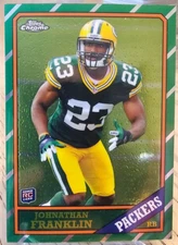 2013 Topps Chrome Johnathan Franklin RC #26 Green Bay Packers