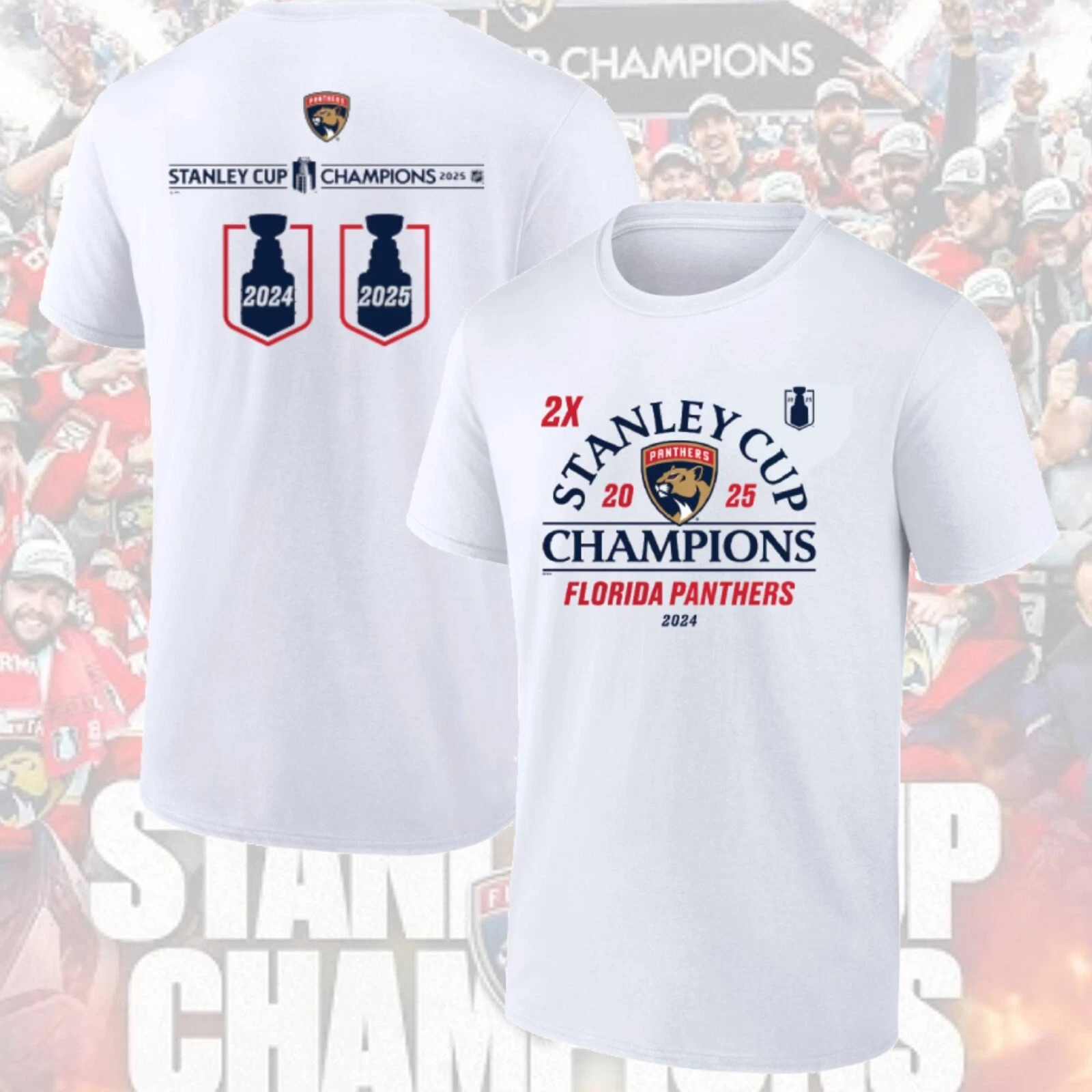 2025 Florida Back-To-Back stlCup Champions Multi Designs
