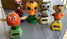 solar dancing  animals lot 5 Teddy bear  owl ...