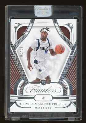 2023-24 Flawless Silver Oliveier Maxence-Prosper RC Rookie AUTO Diamond Gem /20