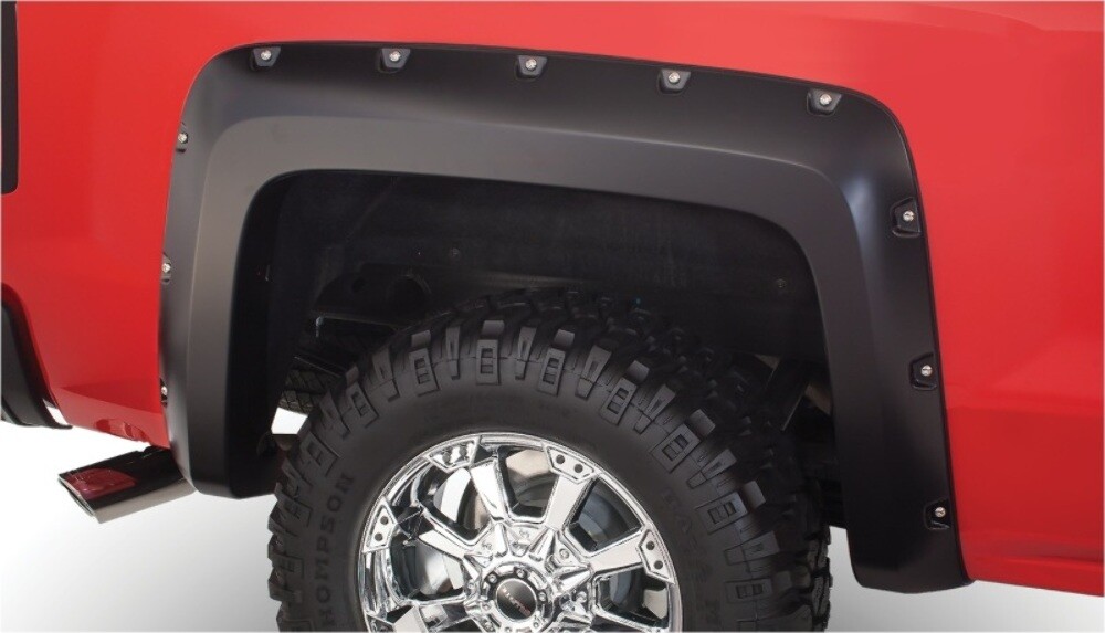 Bushwacker Pocket Style Front/Rear Fender Flares 14-18 Silverado 1500 5'8" BED
