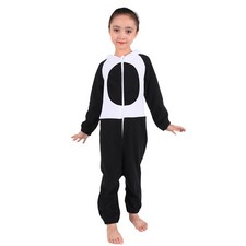 Kid's Panda Animal Costume Fleece Kids Size 8-14 Cosplay Anime One Piece