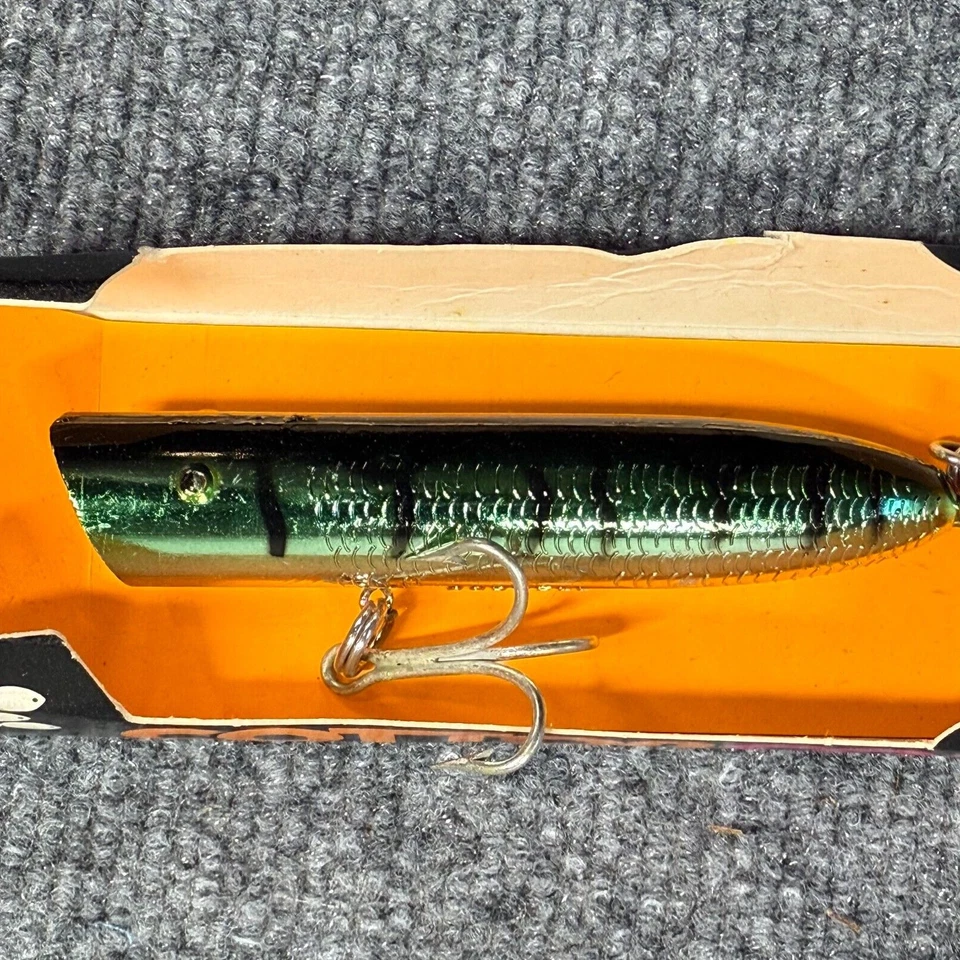 Lápiz Popper de algodón Cordell señuelo verde agua salada resistente nuevo de colección 5868 Foto 2 de 4