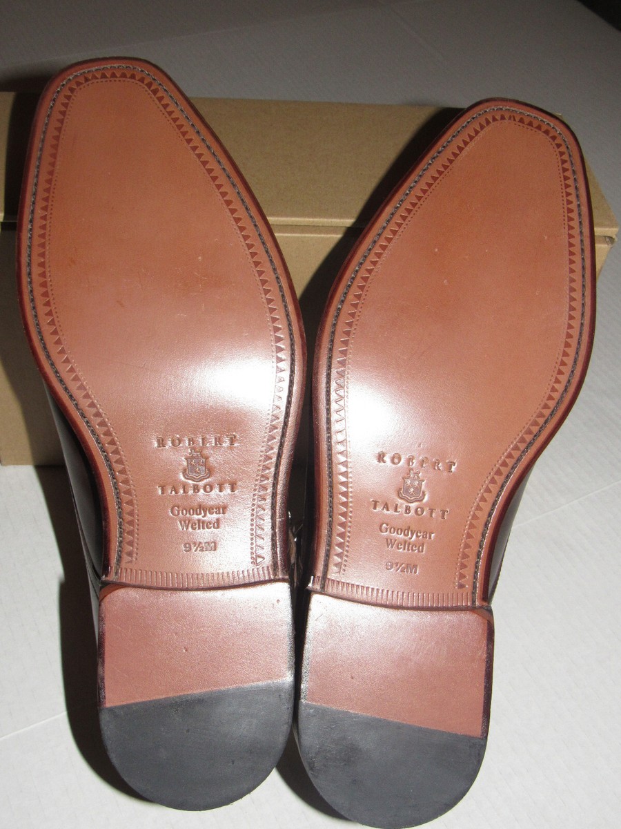 Robert Talbott Brown Buckle-Fastened Leather Dress Shoes 