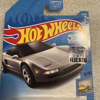 Hot Wheels 2018 50th Anniversary Factory Fresh 90 Acura NSX 4/365